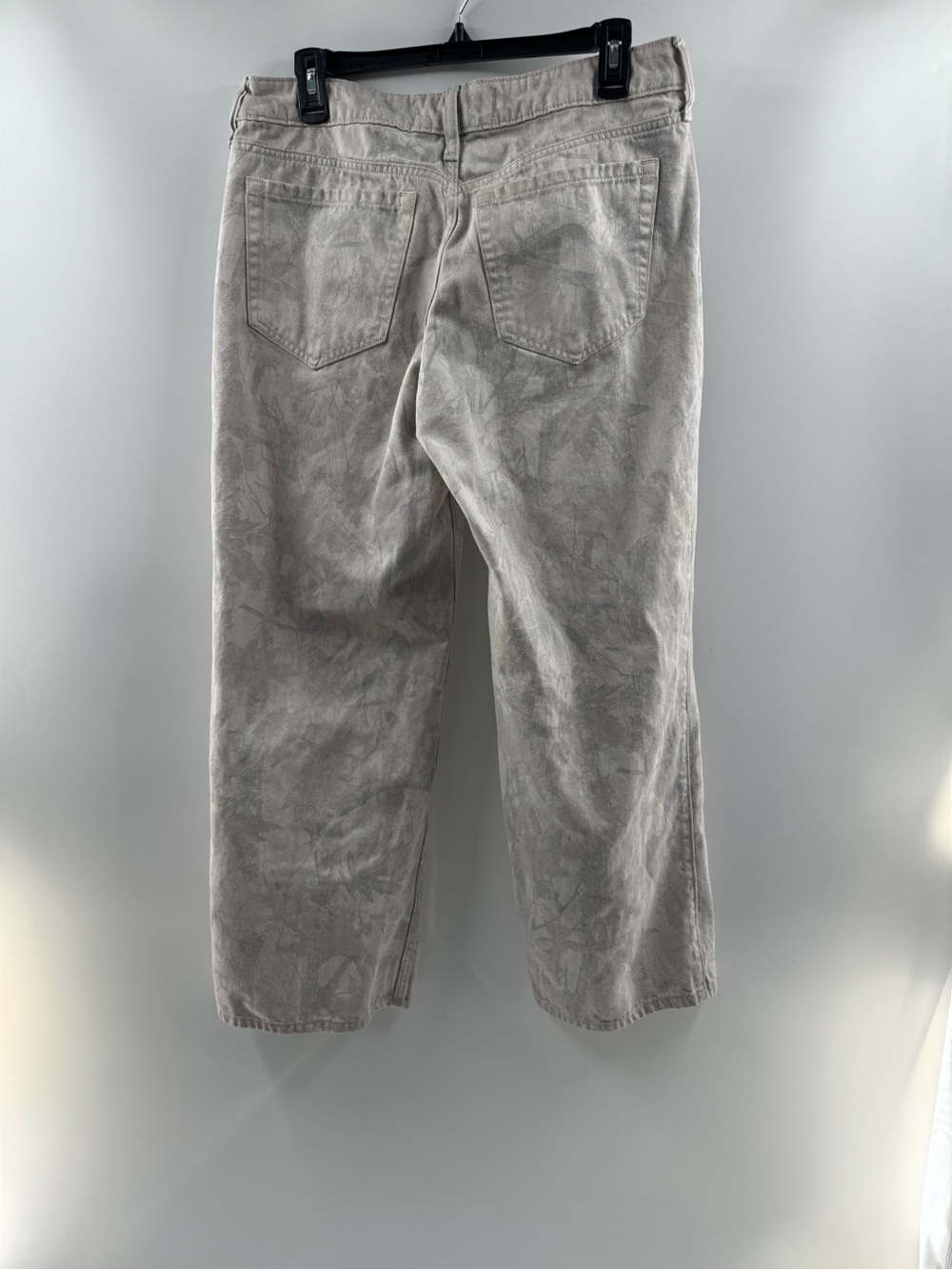 Hollister Low Rise Baggy Camo Print Jeans Women's Size 8 - Picture 6 of 9